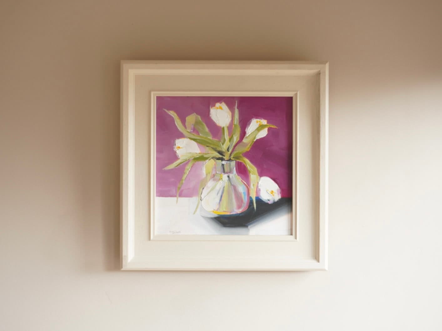 Tulips in a vase